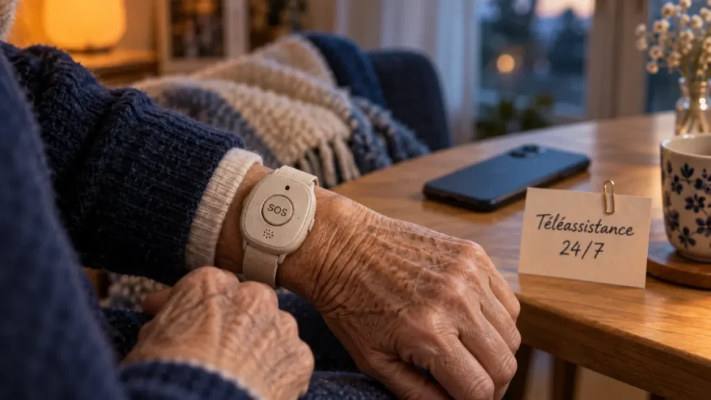 Montre de téléassistance senior : sécurité mobile, GPS et centre d’écoute