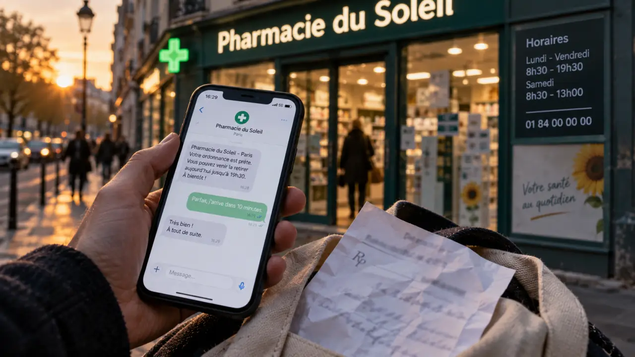 Pharmacie soleil : vérifiez ville, horaires et garde avant de partir