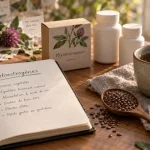 Phytothérapie ménopause : tisane et graines pour bouffées sans phytoestrogènes