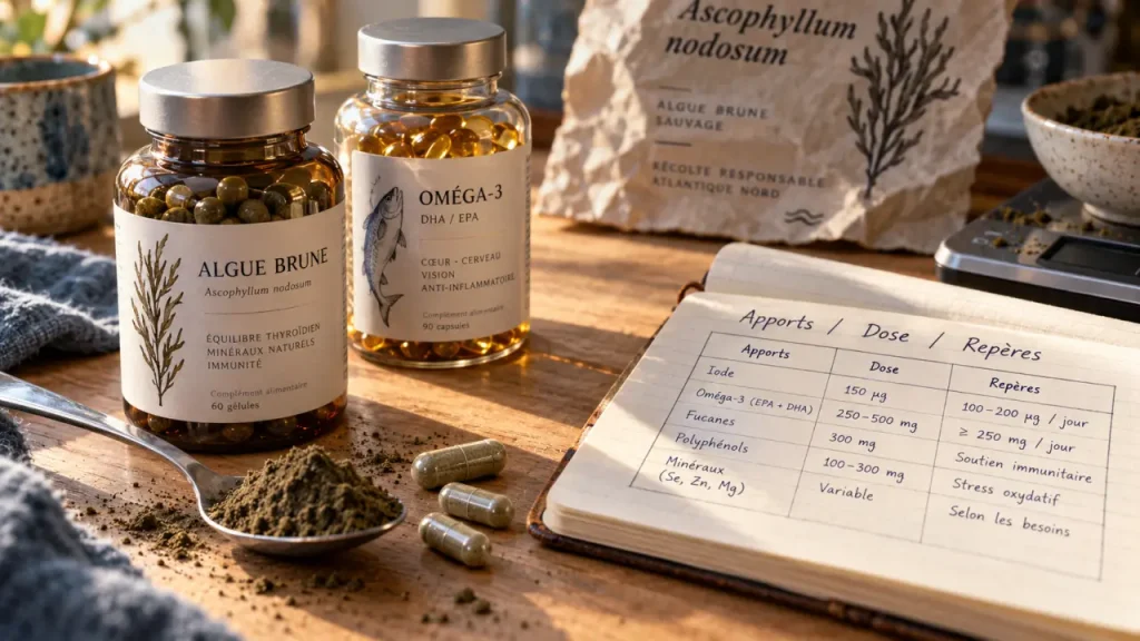 Iode en complément alimentaire : 150 µg ne justifient pas une cure automatique