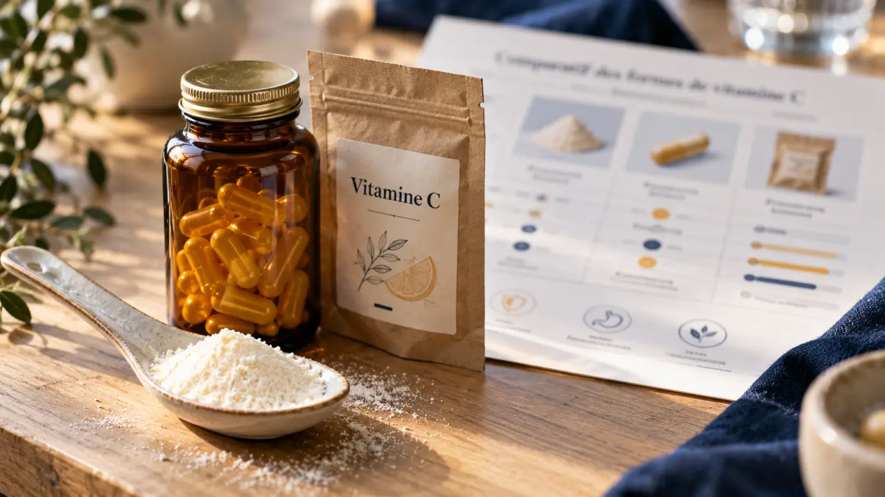 Meilleures vitamines C : poudre, gélules, sachet pour l’estomac et le dosage