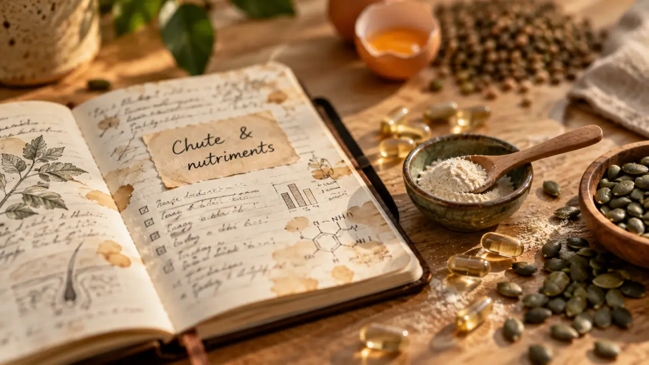Vitamines cheveux qui tombent : biotine et nutriments pour la chute